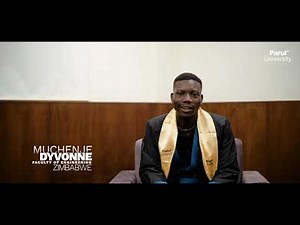 An Engineering Student from Zimbabwe Shares His Experience at Parul University - Muchenje Dyvonne