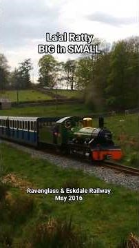 BIG in a SMALL Package! Ravenglass & Eskdale Railway #steamtrain #narrowgauge