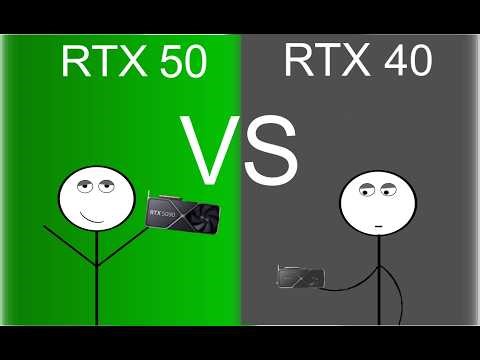 RTX 40 Series vs RTX 50 Series