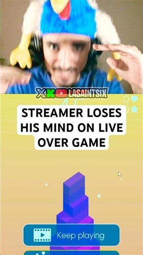 Streamer Crashes Out Over Mobile Game 💀💀 Why'd he start YELLING at the end 😂😂😂