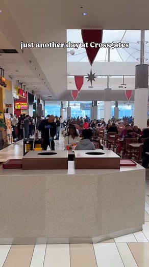 38K views · 1.1K reactions | Meanwhile, at Crossgates… Looks like the Grinch is finally figuring out what to wear 罹 Crossgates Mall | Two Buttons Deep | Facebook