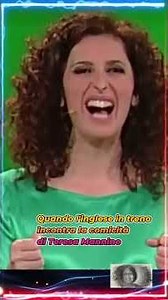 Teresa Mannino and English on Italian trains: the hilarious monologue!