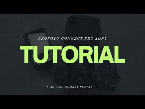 PER Profoto Connect Pro Sony | Tutorials