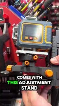 ‪@cigmantools‬ CM-S04 - 16-Line Laser Level. This guy has four full 360° planes.