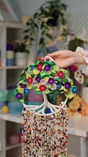 Dreamy i-Cord Dreamcatcher Tutorial