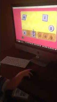 Jake playing starfall