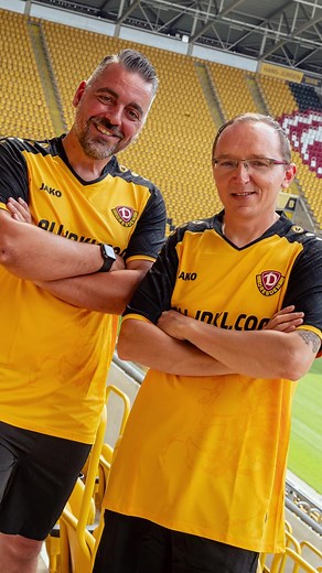 Heimtrikot der Saison für Dynamo-Fans!