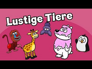 ♪♪ Die 5 Besten Tierlieder | Hurra Kinderlieder Compilation | Lustige Tiere - Pinguin Eisbär Pavian