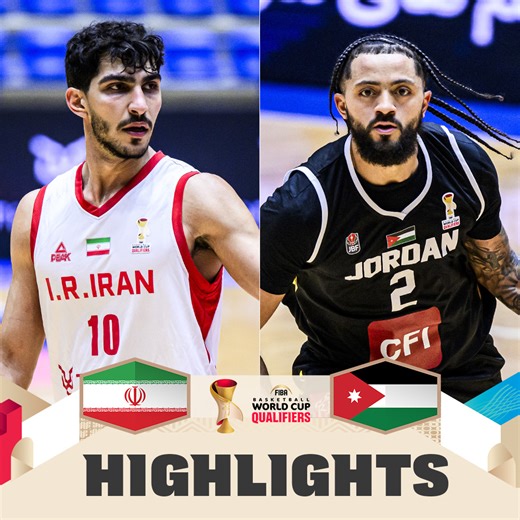 Jalen Harris (29 PTS, 4 3PM) and Jordan roll past Iran to climb to 3-0 in the Asian Qualifiers 🇯🇴 #FIBAWC x #StepItUpJordan | FIBA Basketball World Cup