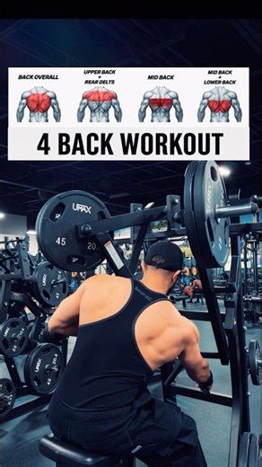 4 Back Machine Exercises – Supported Row & Lat Pulldown Routine #gym #backday #gym #fitness #fit