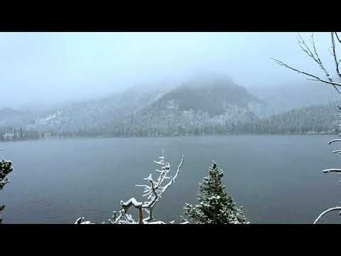 First Snow above Lander, WY on the Loop Road