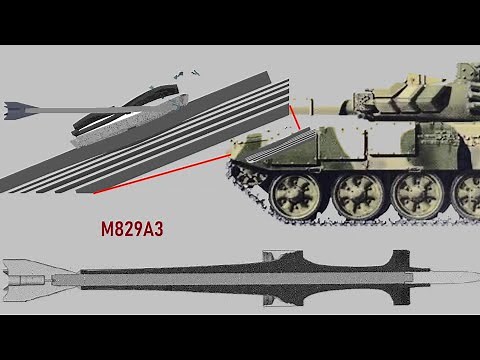 Abrams M829A3 vs T-72B3 | Armor Penetration Simulation