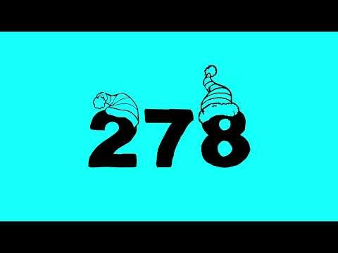 Cyan Background of Counting Numbers from 0 to 300!!!🔥🎉