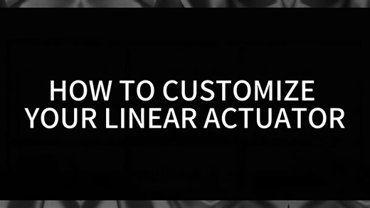 Custom 12000N 2600lbs Electric Linear Actuator Long Stroke 12v 24v Motor Industrial Linear Actuator