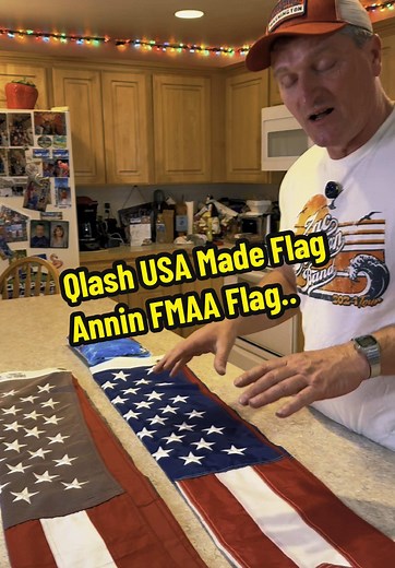 Qlash flags are my favorite USA made flags.. Here’s 2 different choices for you.. Qlash and Annin Tough Tex.. Take your pick.. #qlash #annin #fmaa #usaflag #tiktokshopspringglowup #TikTokShopCreatorPicks #truckintoby #flag #americanflag #memorialday #independenceday #tiktokshopmemorialday #4thofjuly #americanflag @QLASH Flag