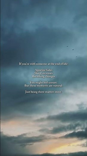 Signs Someone Is Dying | What Families Notice