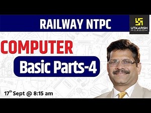 Computer | Basic Parts #4 | Railway NTPC Special Classes | By Nitin Sir