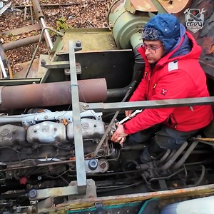 Watch This Big Machine Start! #MachineRevival #ColdStart #HeavyMachinery | Crazy Restoration