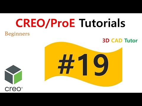 How to change the Color of parts in CREO 6.0 | Creo Tutorials for Beginners #19