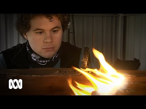 Electric Fractal Timber Art