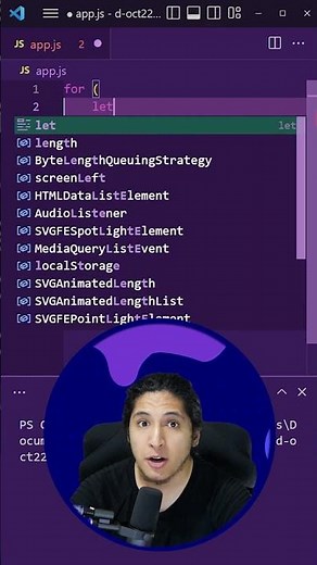 ¿Cómo hacer para escribir un for?