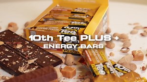 10th Tee PLUS+ Peanut Honey Bars made with Natural Ingredients | Golf Energy Bar, Easily Digestible Bar Healthy office Snacks | Best breakfast bars 12-45 grams bars