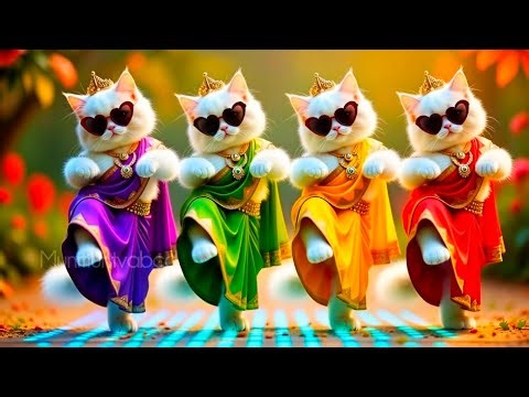 बिल्ली का डांस वीडियो | Cat videos | funny cat dance 😻💃| Videos for cats billi dance | #dancingcat