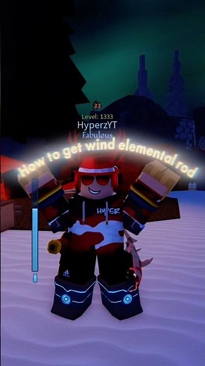 How to get the wind elemental rod in Roblox Fisch! #fisch #robloxfisch