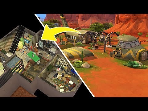 SECRET UNDERGROUND BUNKER | The Sims 4: StrangerVille | Speed Build