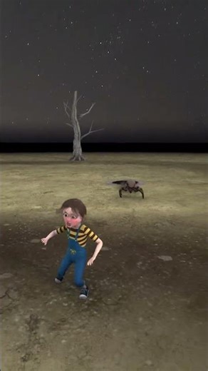 monster attack run run run 😲 #gaming