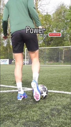 Master the PERFECT Power Shot & Curve Shot ⚽🔥 | Football Tips#Football #PowerShot #CurveShot