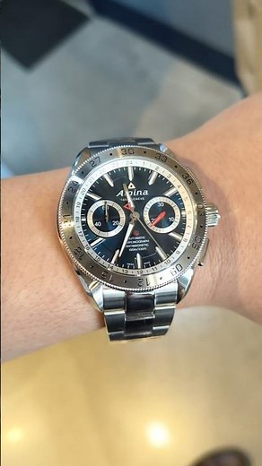 Alpina Alpiner 4 Chronograph #alpina #wristwatch #chronographwatch #watch