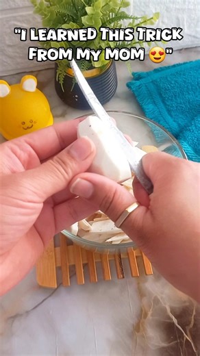 Arvi cut karte waqt itching hoti hai? 😣Try this simple hack and thank me later! #shorts #hacks