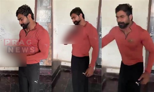 the person filming, his cousin Himanshu