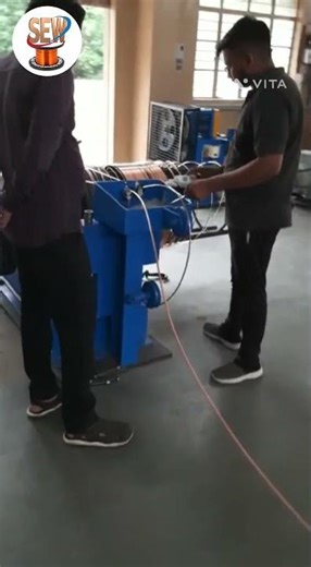 Dabble Die Machine Copper Process Aluminum Wire #machine #wiremanufacturing #copper #machine