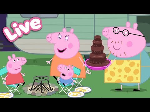 🍎 Peppa Pig Best Bites LIVE! 🐷 Peppa’s Food & Cooking Moments | Tales Full Episodes 24/7