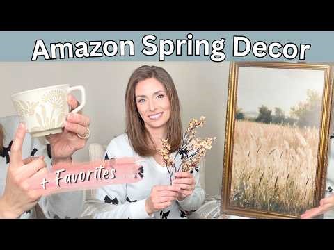 Amazon Spring Home Decor | New Finds + Timeless Favorites