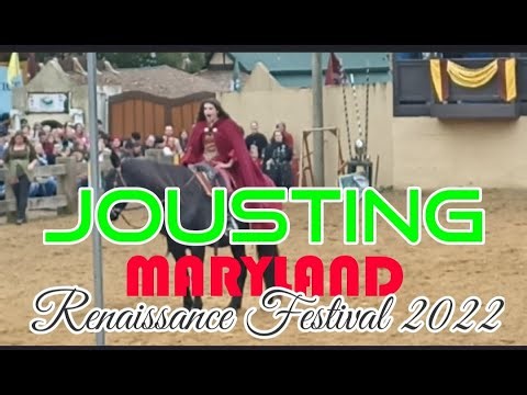 RENAISSANCE FESTIVAL MARYLAND / JOUSTING TOURNAMENT part 1