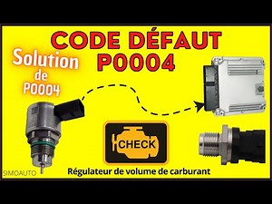 Le code défaut P0004: Les causes/ Symptômes/ Contrôles de code d'erreur p0004 | SIMOAUTO