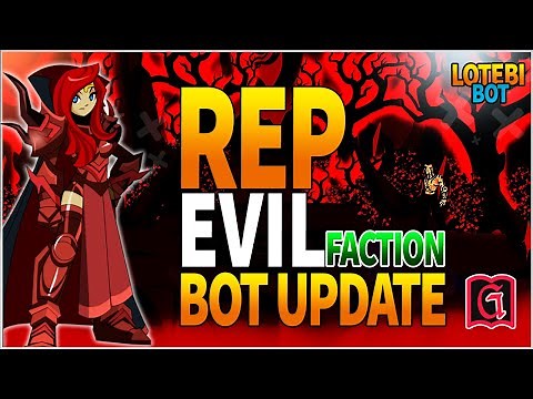 AQW - /EVIL REP RANK 10 FAST! FASTEST EVIL FACTION BOT [GRIMOIRE REV+]