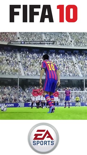 FIFA 10 Xbox 360 LIONEL MESSI #fifa10 #lionelmessi #xbox360 #freekick #fcbarcelona