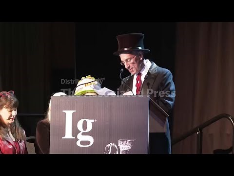 Odd, funny scientific studies take prizes at Ig Nobels