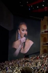 Adele talked about her anxiety during the last show, and how the Vegas experience has helped with her personal growth and the life she is trying to build. Trigger warning for language!🤭 #WeekendsWithAdele #CaesarsPalace #LasVegas | Day One Adele Fans