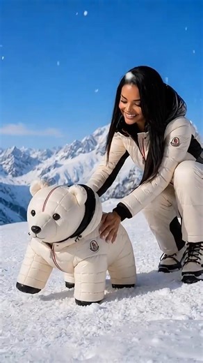 Iconic Puffa: The Ultimate Mountain Style Vision ✨🐻