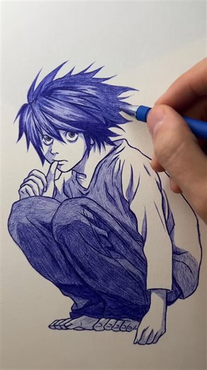 Nova Artwork | Asking Pinterest what to draw - Death Note Edition #art #drawing #animedrawing #pinterest #deathnote | Instagram
