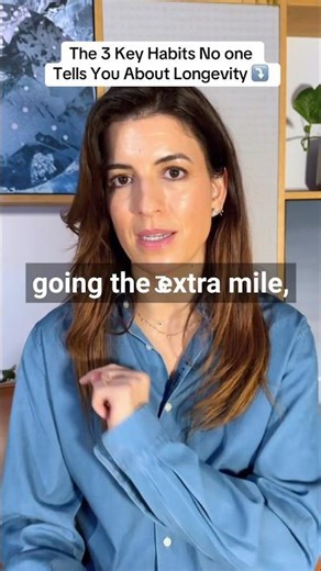 The 3 Key Habits No one Tells You About Longevity #antiinflammatorylifestyle #longevity