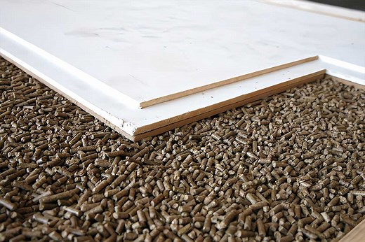 Biofib'Chape : une isolation 100 % naturelle de pellets de chanvre pour les sols de votre maison