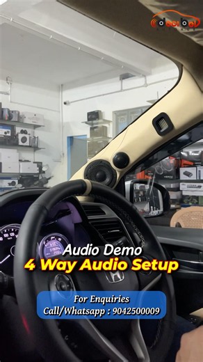Why 4 Way Audio ? FOR THIS👆 Audio Demo 🎵 | Decibel Autohub 📍Contact for enquiries: 9042500009