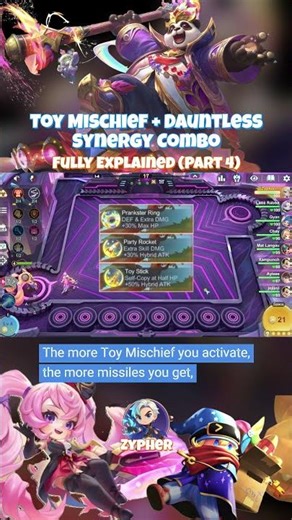 Commander Layla with Toy Mischief and Dauntless | Synergy Build Explained (Part 4) | Season 4 #MCGG