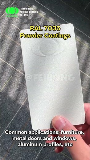 Classic powder coating colors (industrial, furniture, aluminum profiles, etc.)